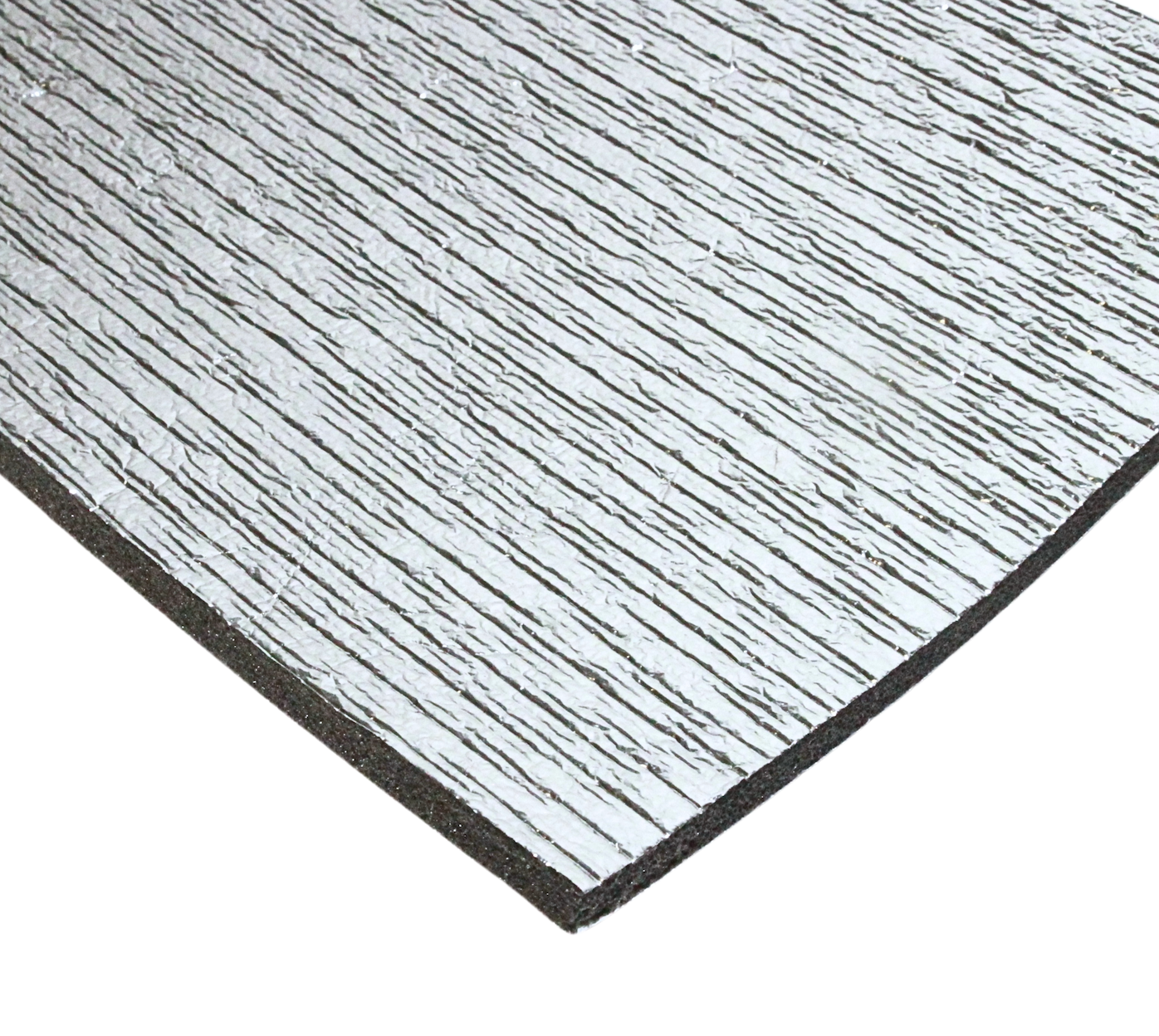 Tapis isolant automobile de 8 mm, mousse de polyéthylène adhésive avec revêtement en feuille, GlassMAT PE