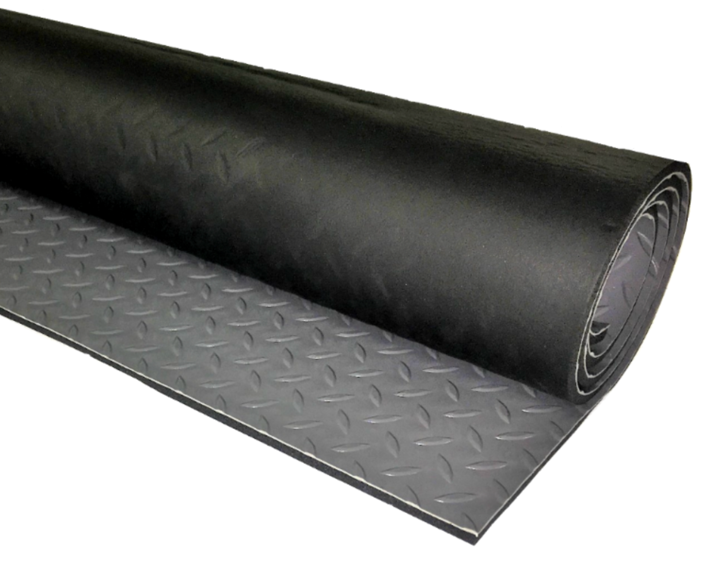 Floorflex Grey Van Floor Soundproofing Checker 5mm PVC Mat + Foam